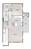 F Floor Plan F Floor Plan at The Retreat at Steeplechase, Houston, TX, 77065